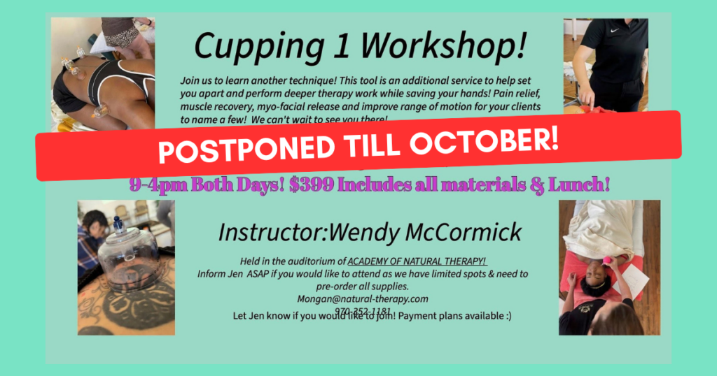 Academy of Natural Therapy | Learn the Art of Cupping Therapy at Academy of Natural Therapy This June Academy of Natural Therapy | Learn the Art of Cupping Therapy at Academy of Natural Therapy This June