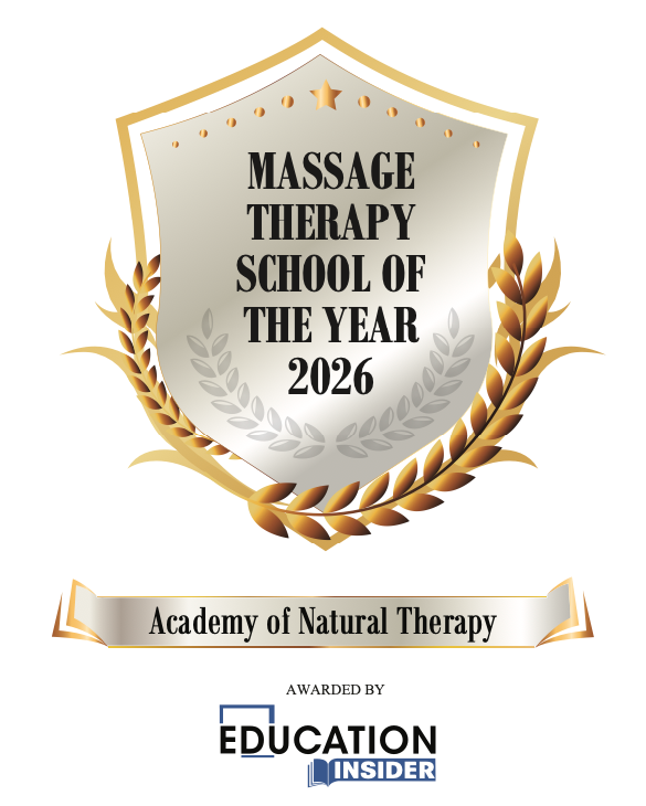 Academy of Natural Therapy | We've Been Named Massage Therapy School of the Year 2026!